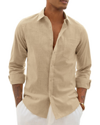 Tommaso | Camicia Uomo Casual a Maniche Lunghe
