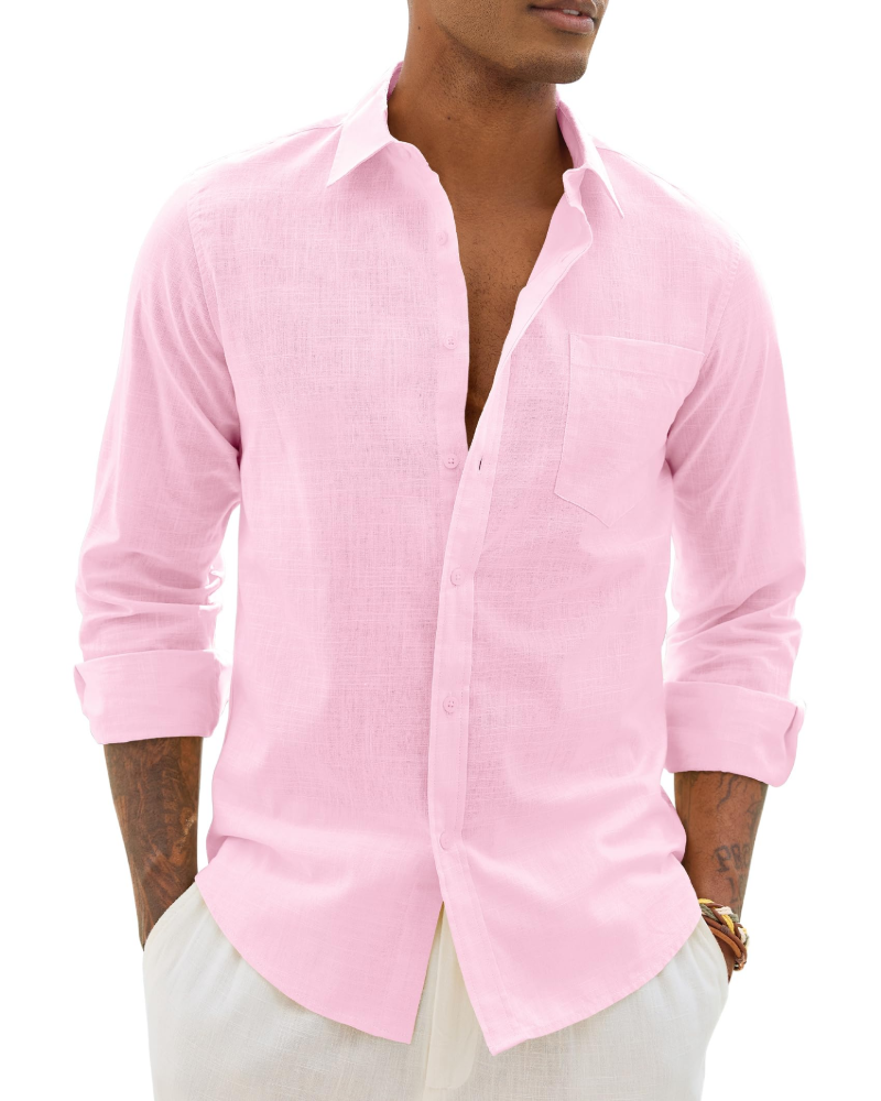 Tommaso | Camicia Uomo Casual a Maniche Lunghe