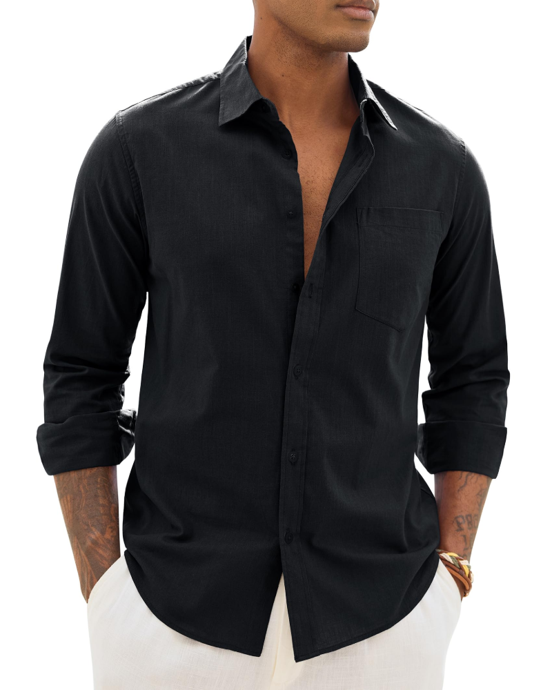 Tommaso | Camicia Uomo Casual a Maniche Lunghe