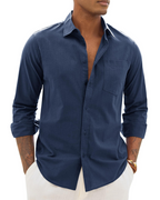 Tommaso | Camicia Uomo Casual a Maniche Lunghe