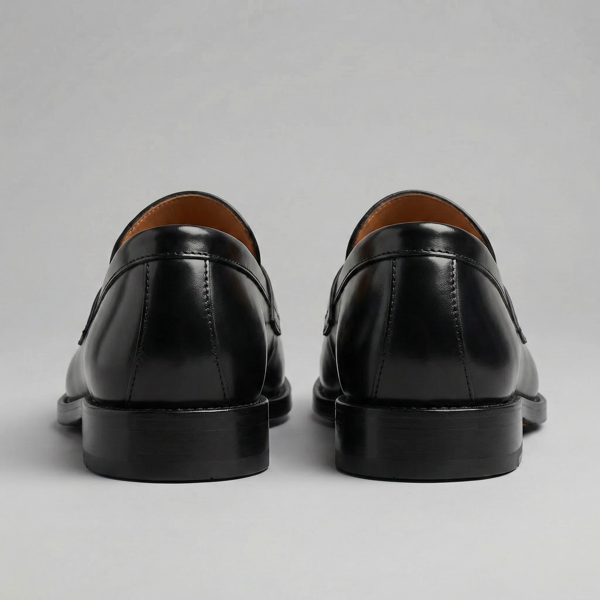 Mocassini uomo penny senza lacci con suola piatta