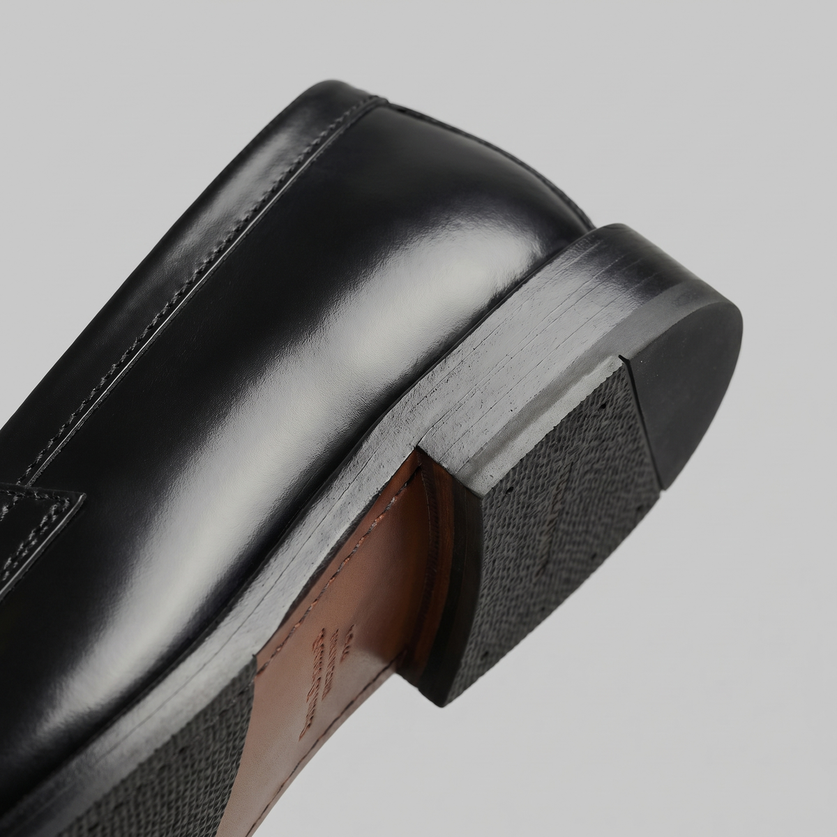 Mocassini uomo penny senza lacci con suola piatta