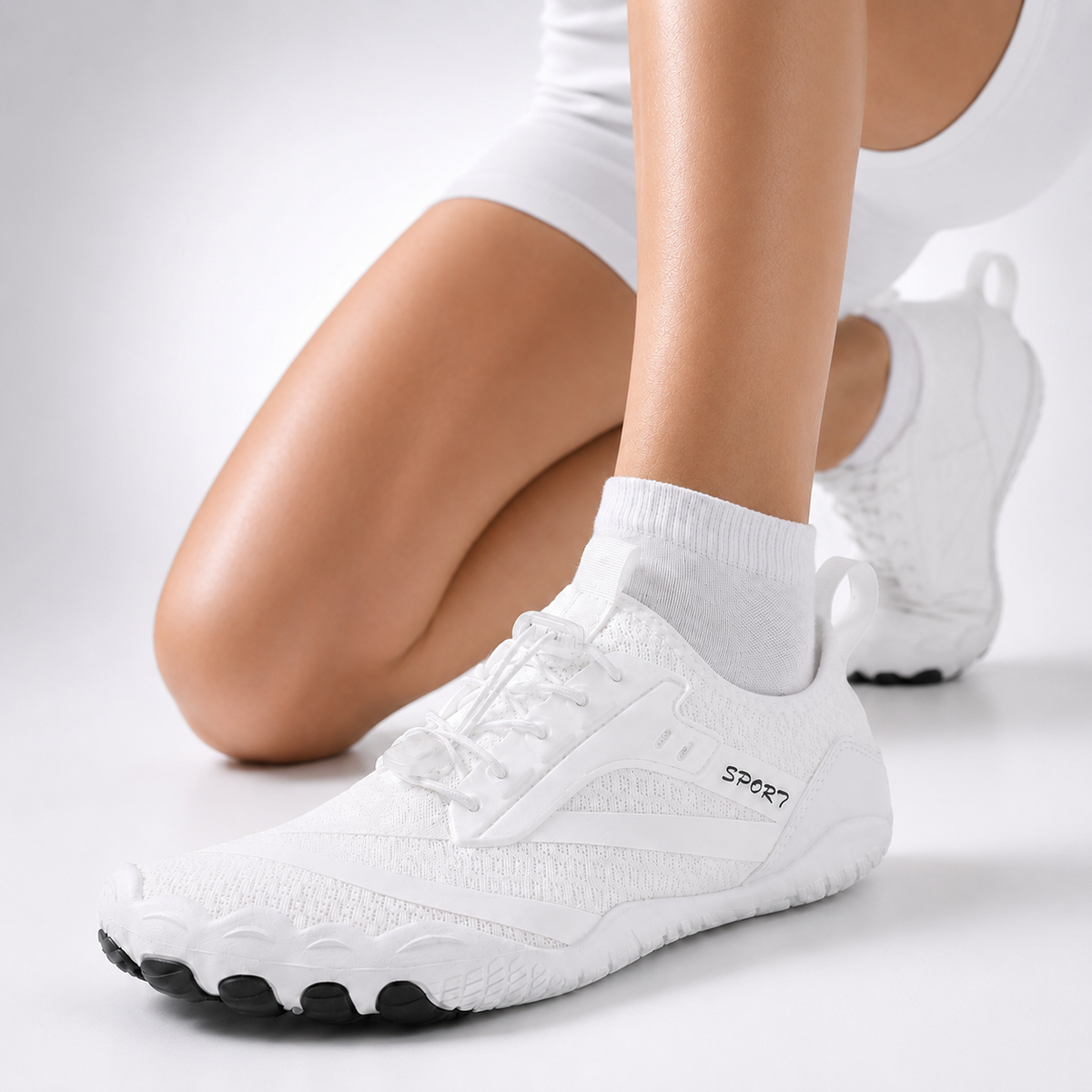 Scarpe barefoot uomo con suola piatta