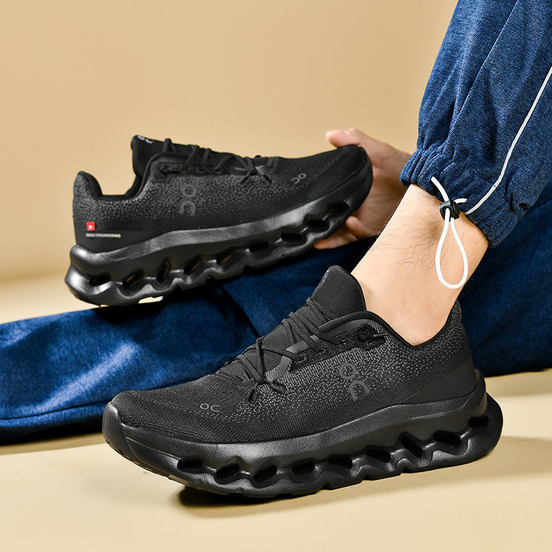 Scarpe running unisex con intersuola a camere cave