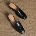 Mules donna con catena decorativa