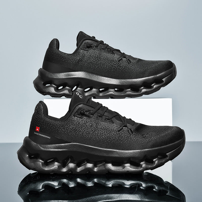 Scarpe running unisex con intersuola a camere cave