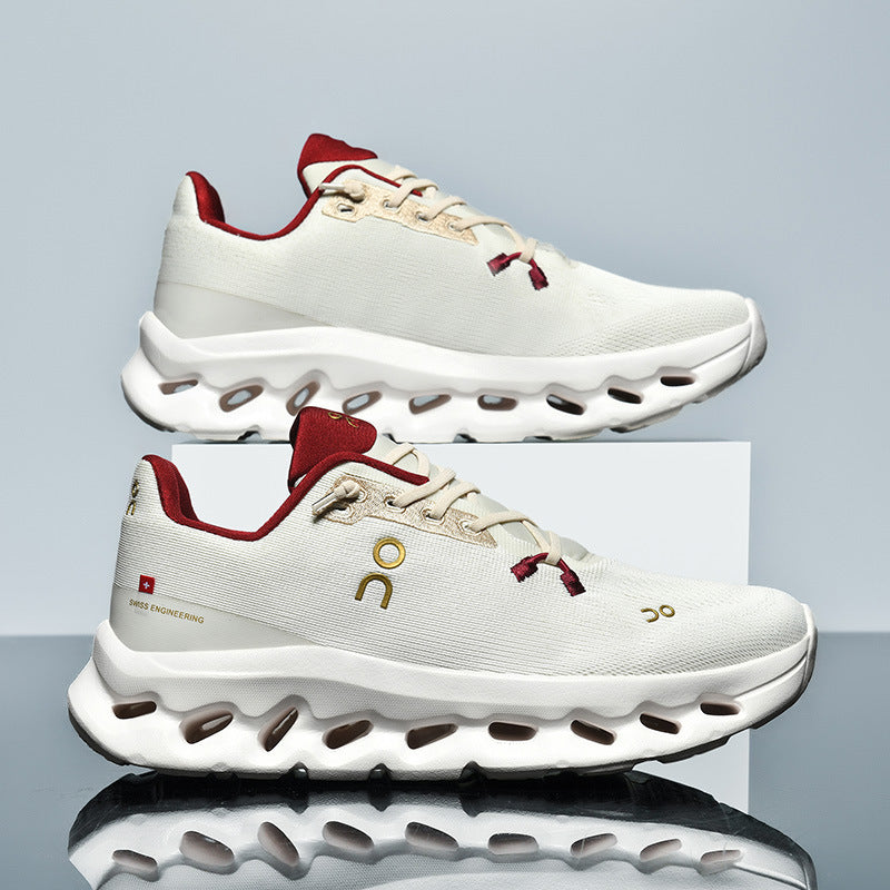 Scarpe running unisex con intersuola a camere cave