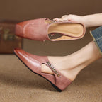 Mules donna con catena decorativa