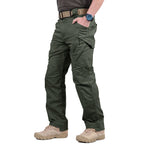 Pantaloni cargo uomo per il trekking con ginocchia rinforzate