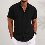 Davide | Camicia Uomo Classica con Colletto e Bottoni
