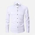 Camicia uomo no stiro elasticizzata