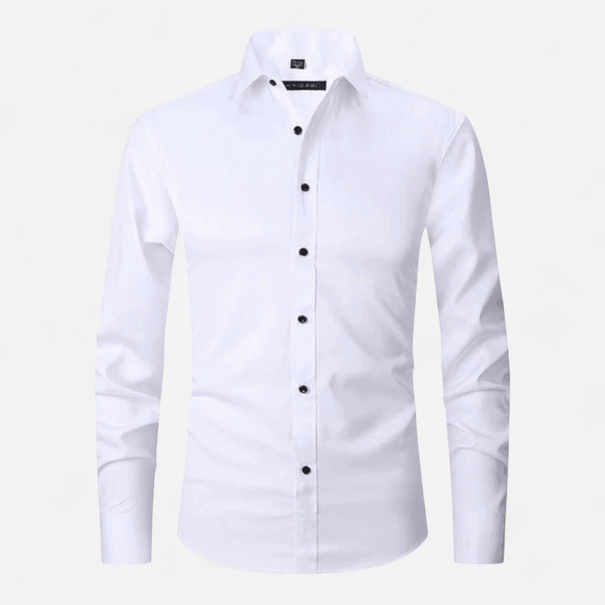 Camicia uomo no stiro elasticizzata