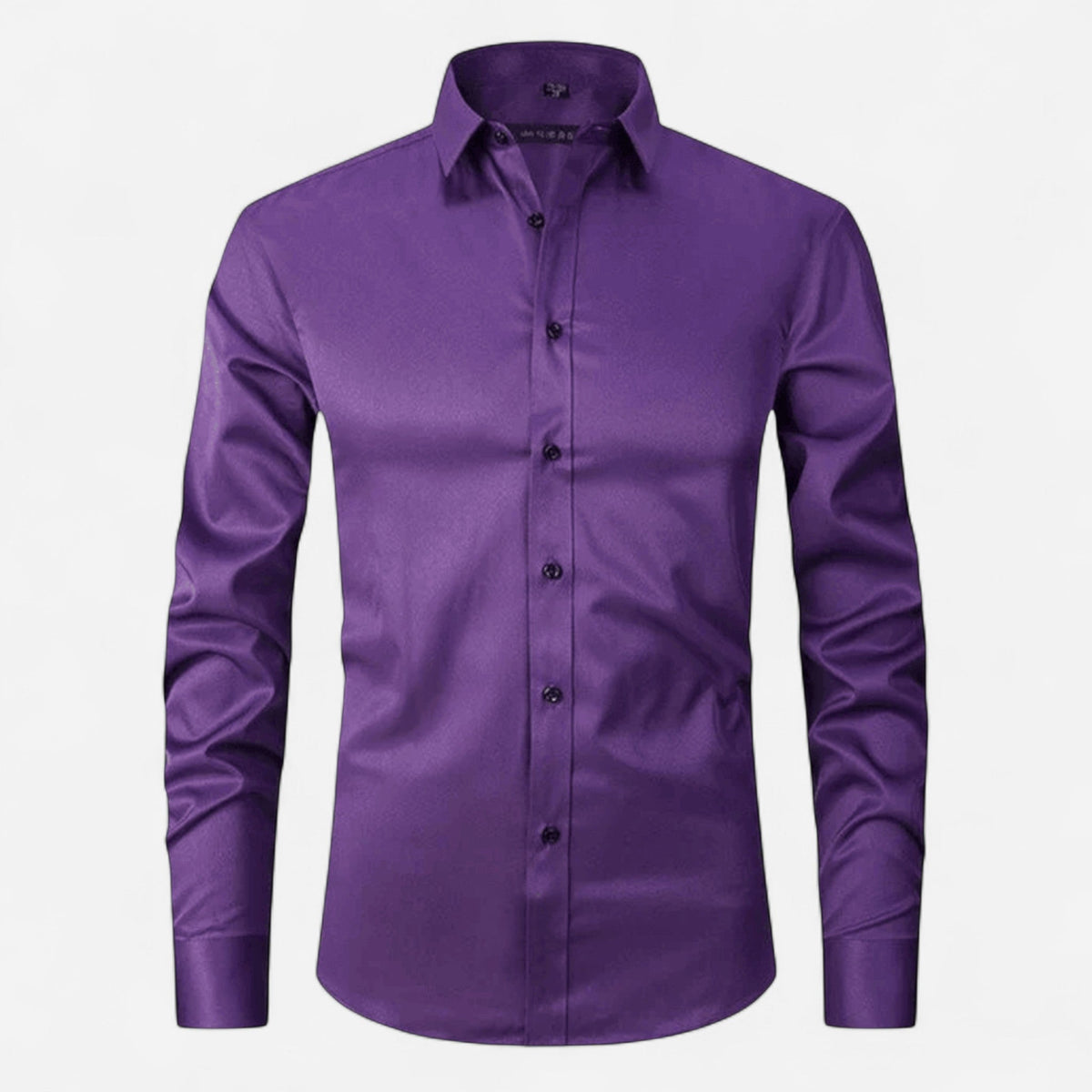 Camicia uomo no stiro elasticizzata