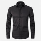 Camicia uomo no stiro elasticizzata