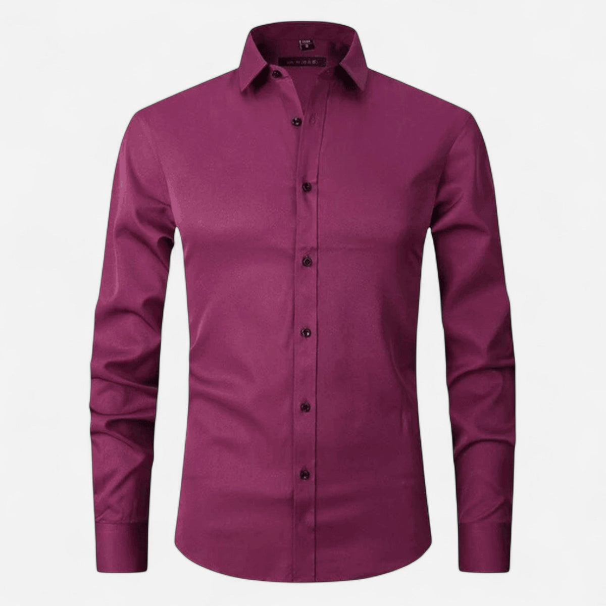 Camicia uomo no stiro elasticizzata