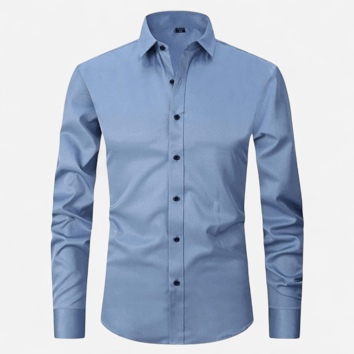 Camicia uomo no stiro elasticizzata