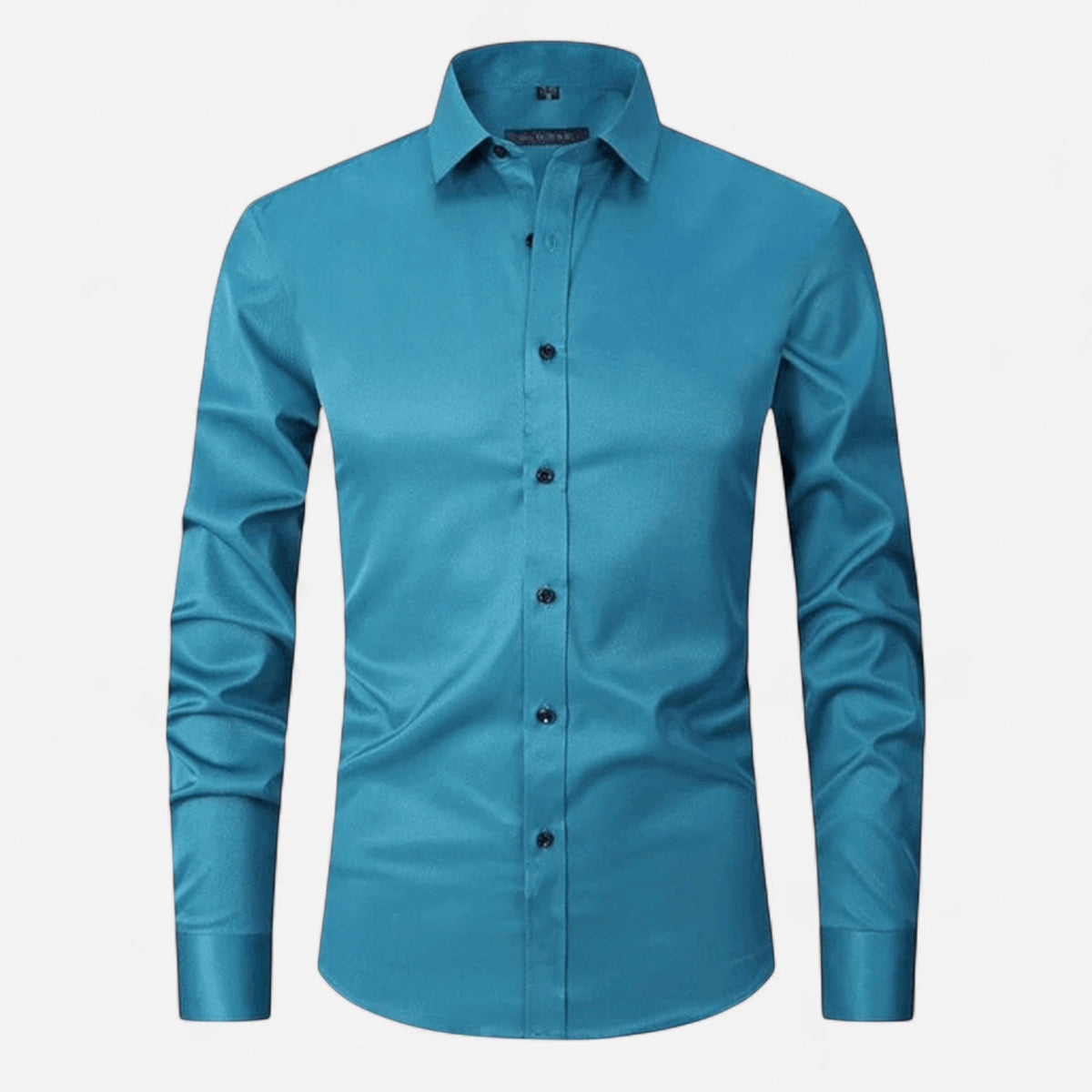 Camicia uomo no stiro elasticizzata