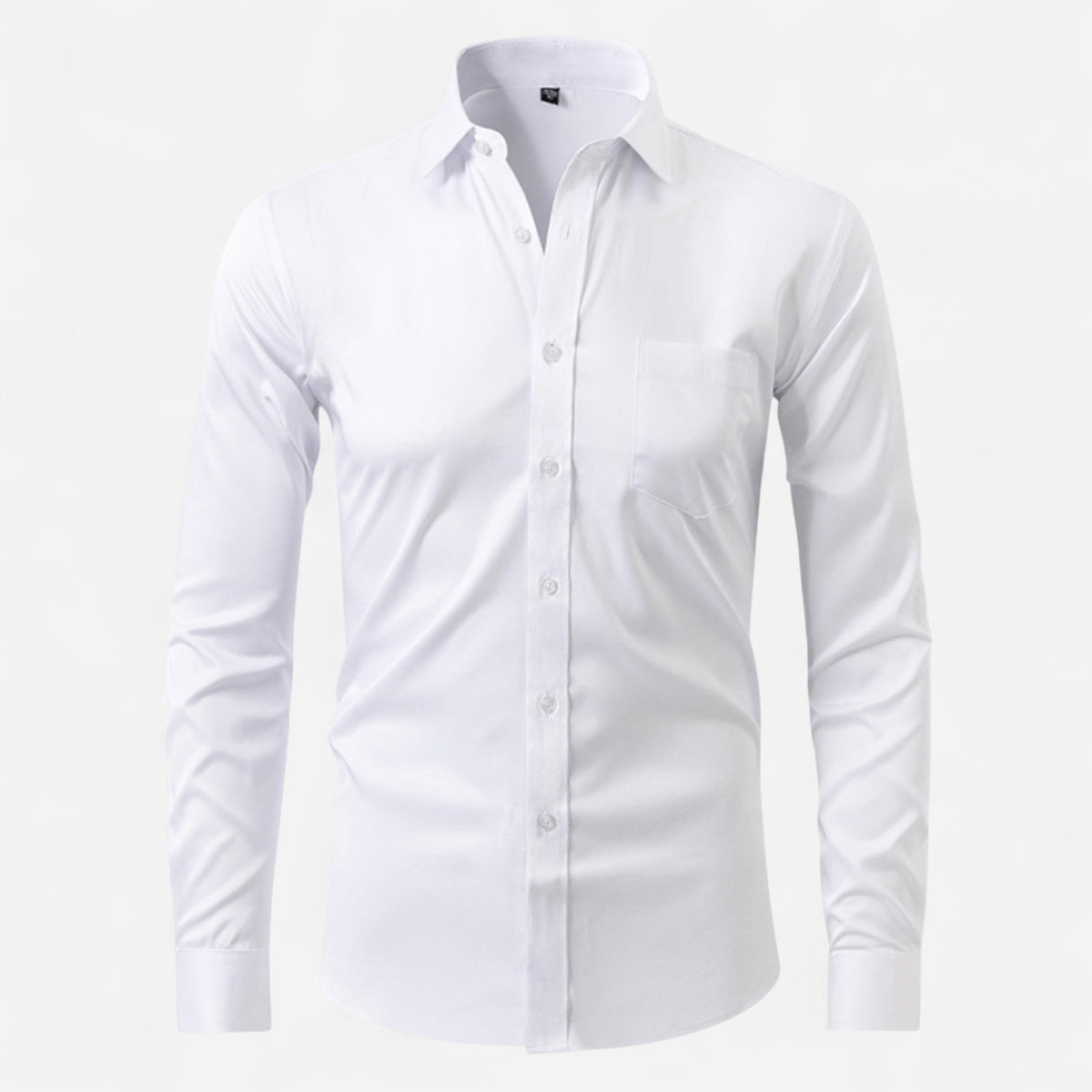Camicia uomo no stiro elasticizzata