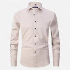 Camicia uomo no stiro elasticizzata