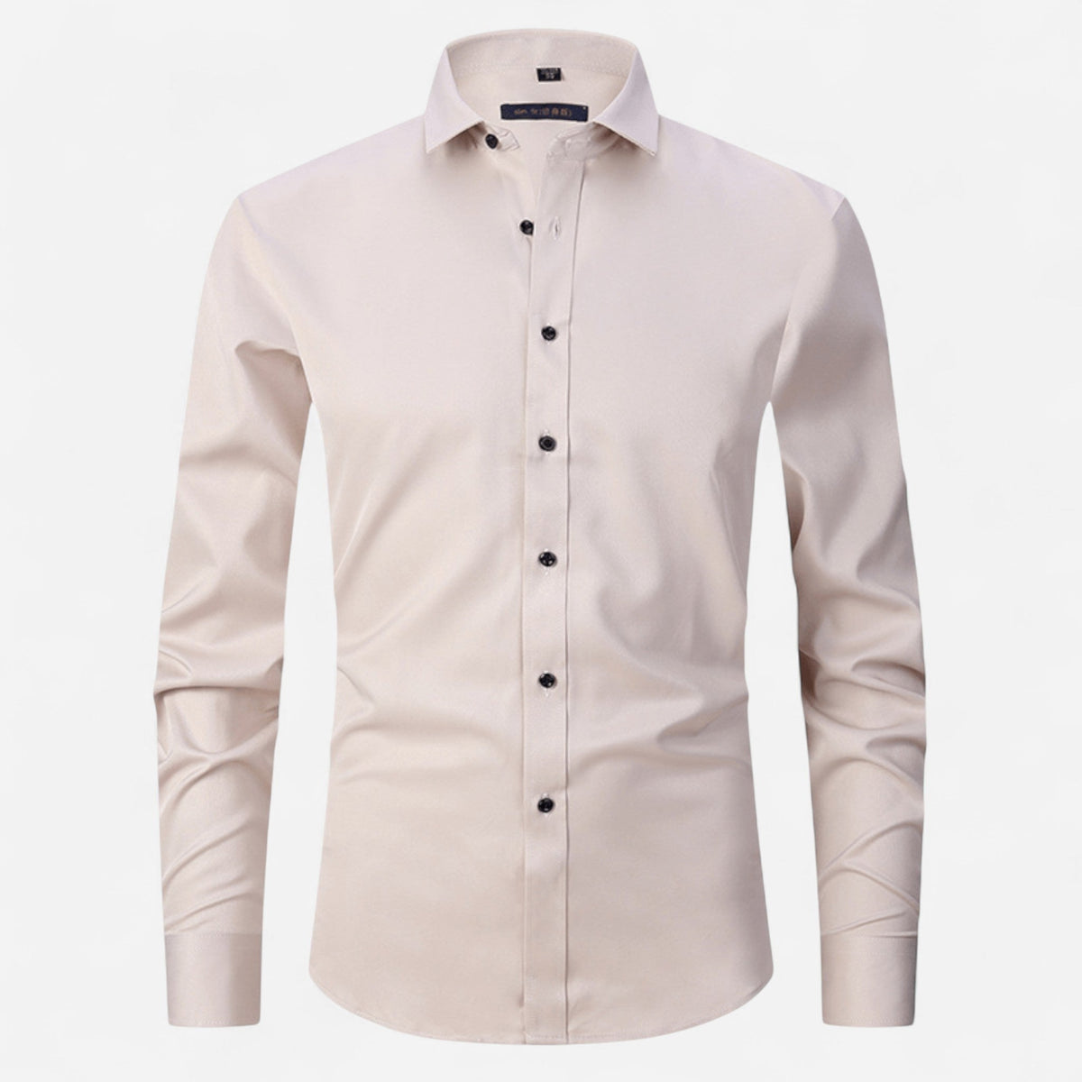 Camicia uomo no stiro elasticizzata