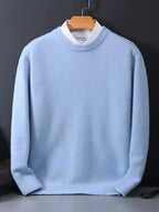 Maglione uomo in cashmere girocollo