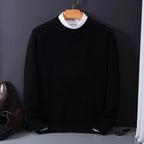 Maglione uomo in cashmere girocollo