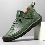 Sneaker da donna in pelle senza lacci
