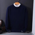 Maglione uomo in cashmere girocollo
