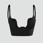 Reggiseno push up donna con spalline trasparenti