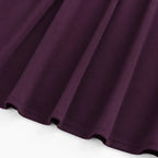 Abito midi donna con scollo quadrato