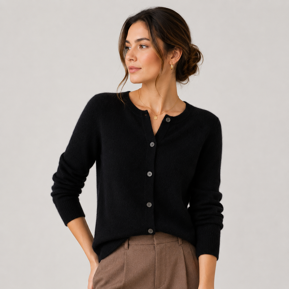 Diana | Cardigan Donna in Maglia con Bottoni