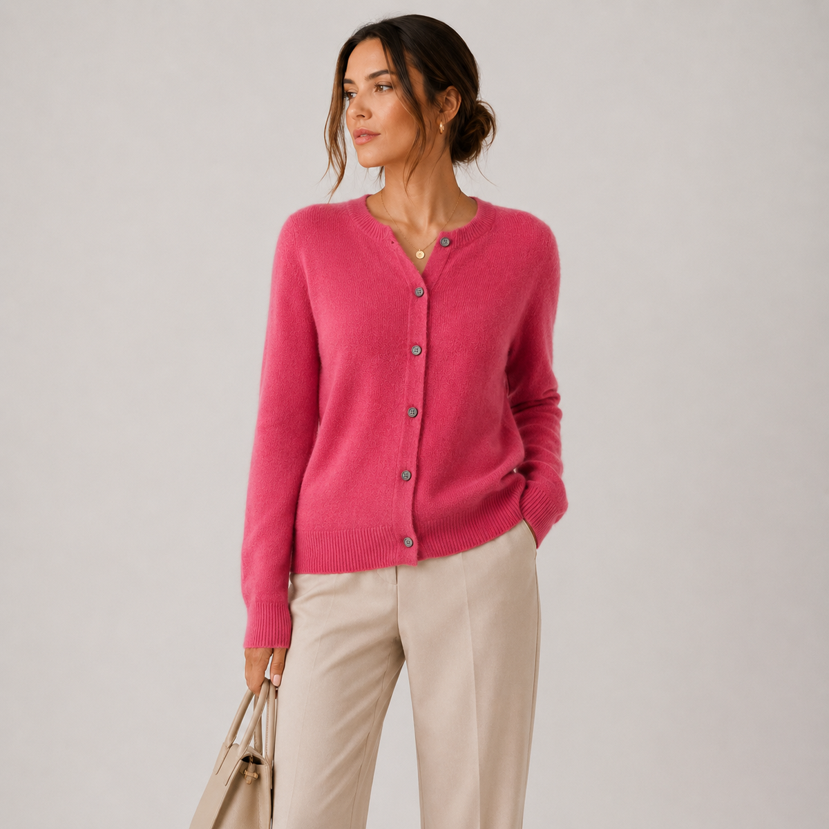 Diana | Cardigan Donna in Maglia con Bottoni