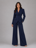 Completo donna 3 pezzi con pantaloni palazzo