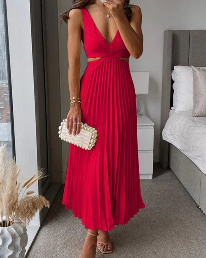 Stefania | Abito Midi Donna da Cerimonia Elegante