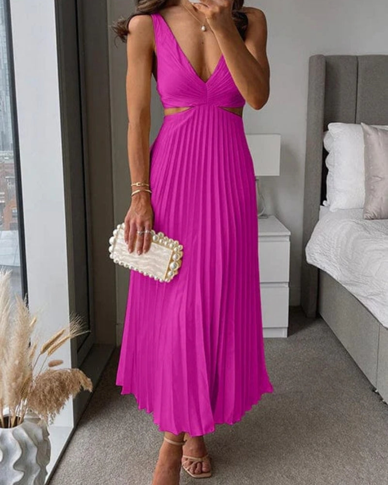 Stefania | Abito Midi Donna da Cerimonia Elegante