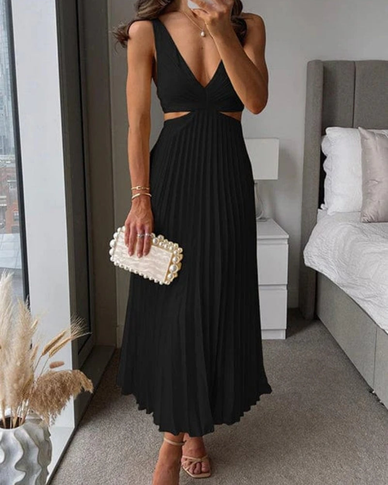 Stefania | Abito Midi Donna da Cerimonia Elegante