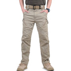 Pantaloni cargo uomo per il trekking con ginocchia rinforzate