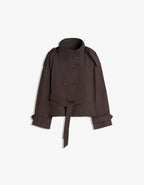 Trench da donna con cintura