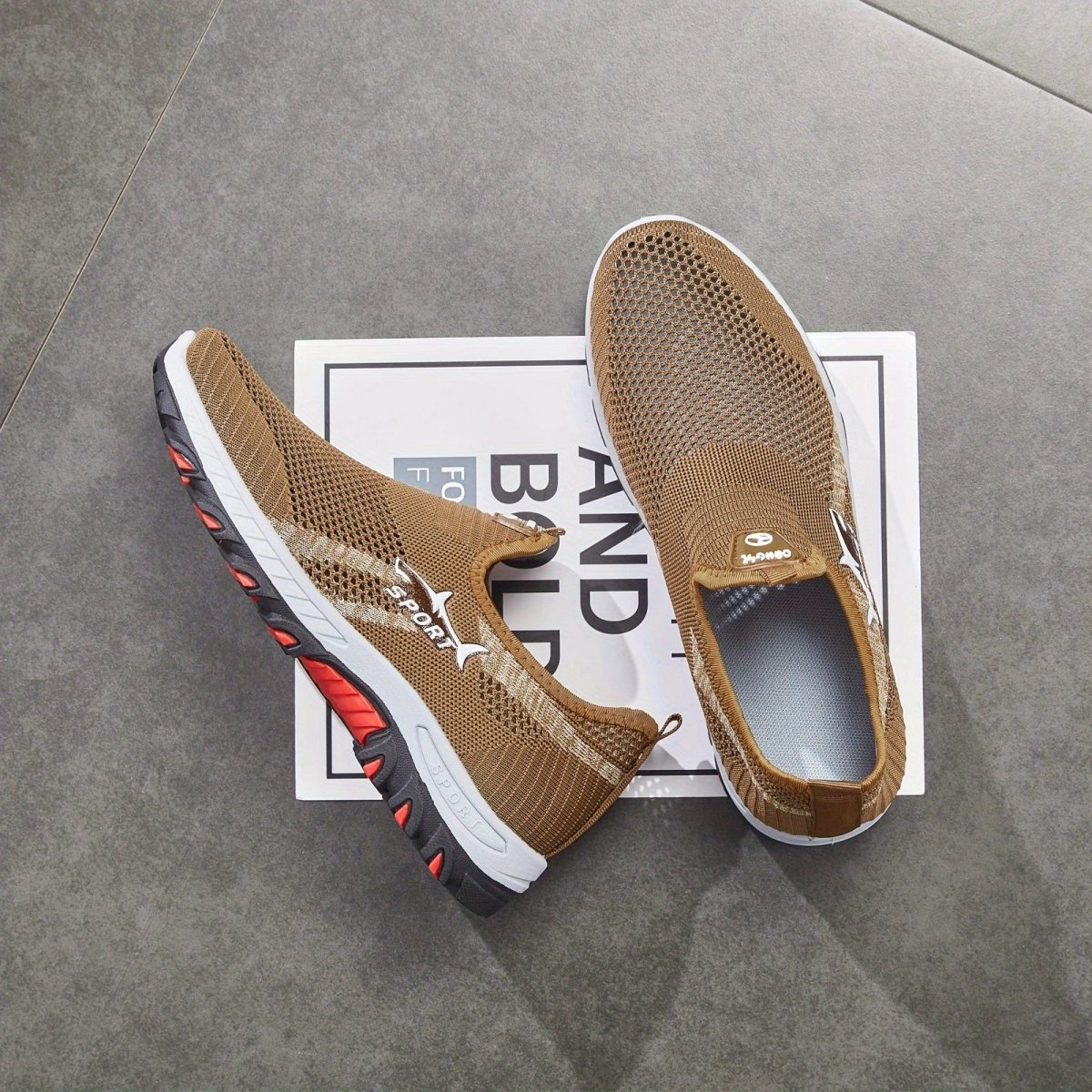 Scarpe uomo slip on con suola antiscivolo