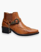 Stivali cowboy uomo con cuciture western