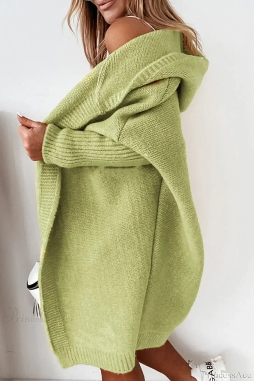 Lucia | Cardigan Donna Color Block in Maglia (NEED TO REMOVE WATERMARK)