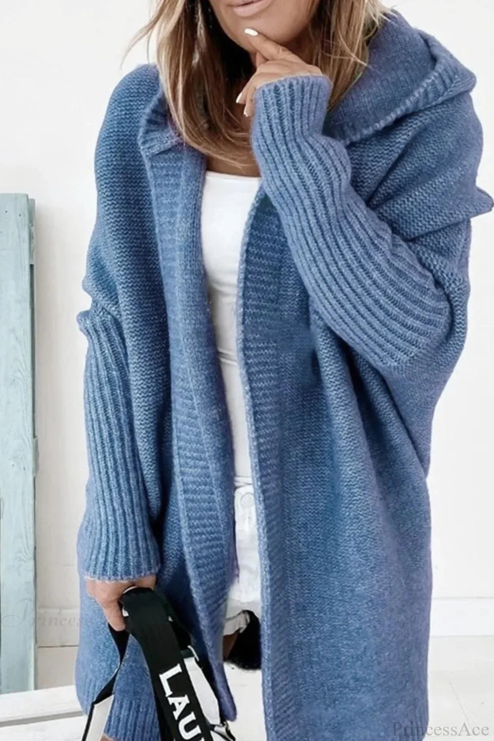 Lucia | Cardigan Donna Color Block in Maglia (NEED TO REMOVE WATERMARK)