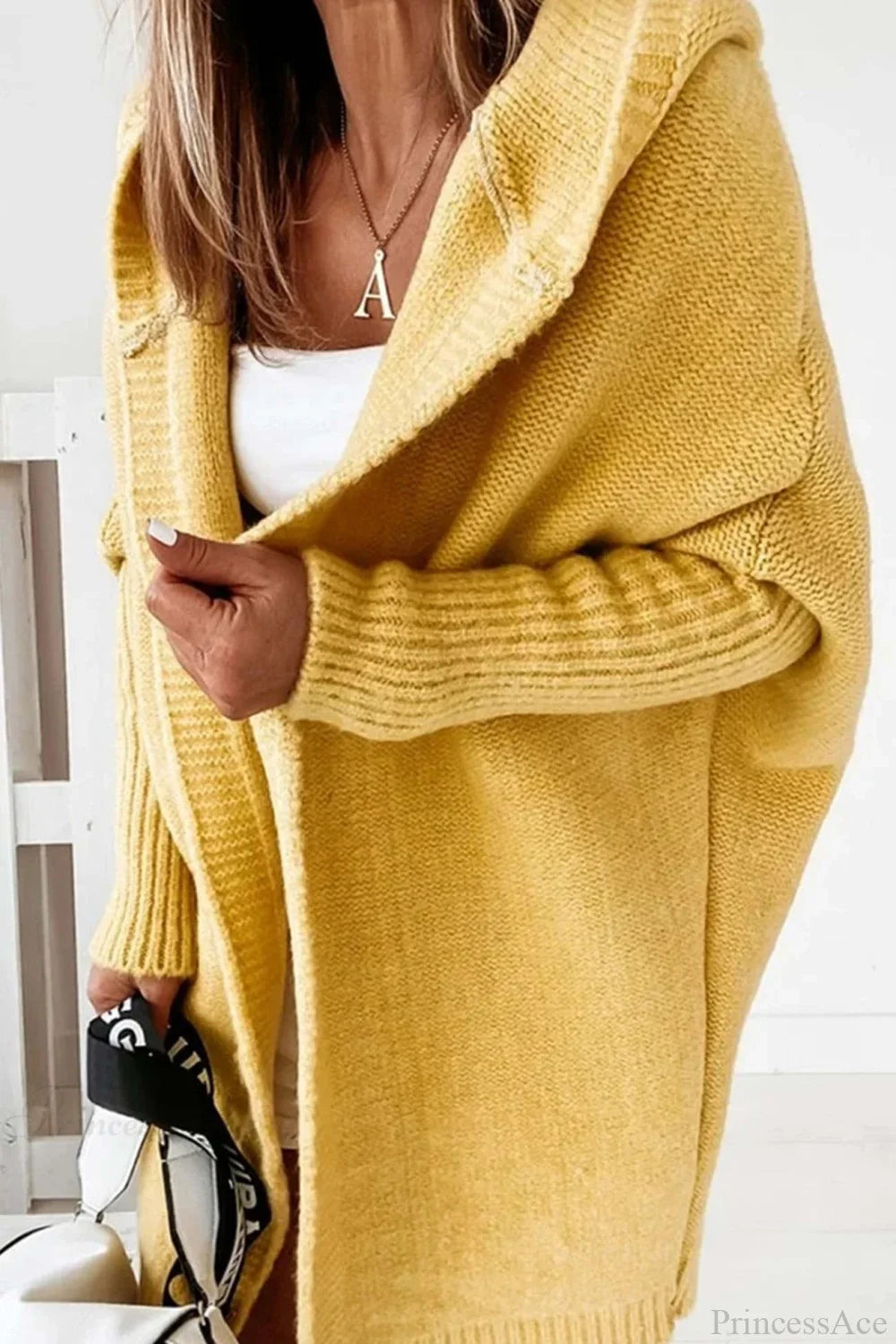 Lucia | Cardigan Donna Color Block in Maglia (NEED TO REMOVE WATERMARK)