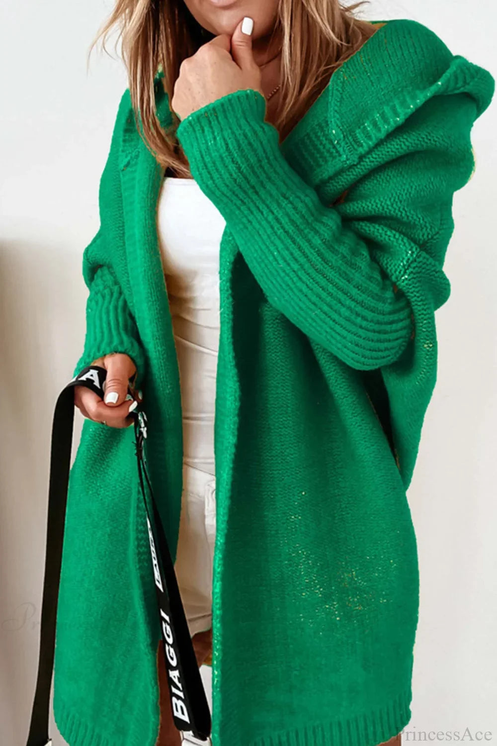 Lucia | Cardigan Donna Color Block in Maglia (NEED TO REMOVE WATERMARK)