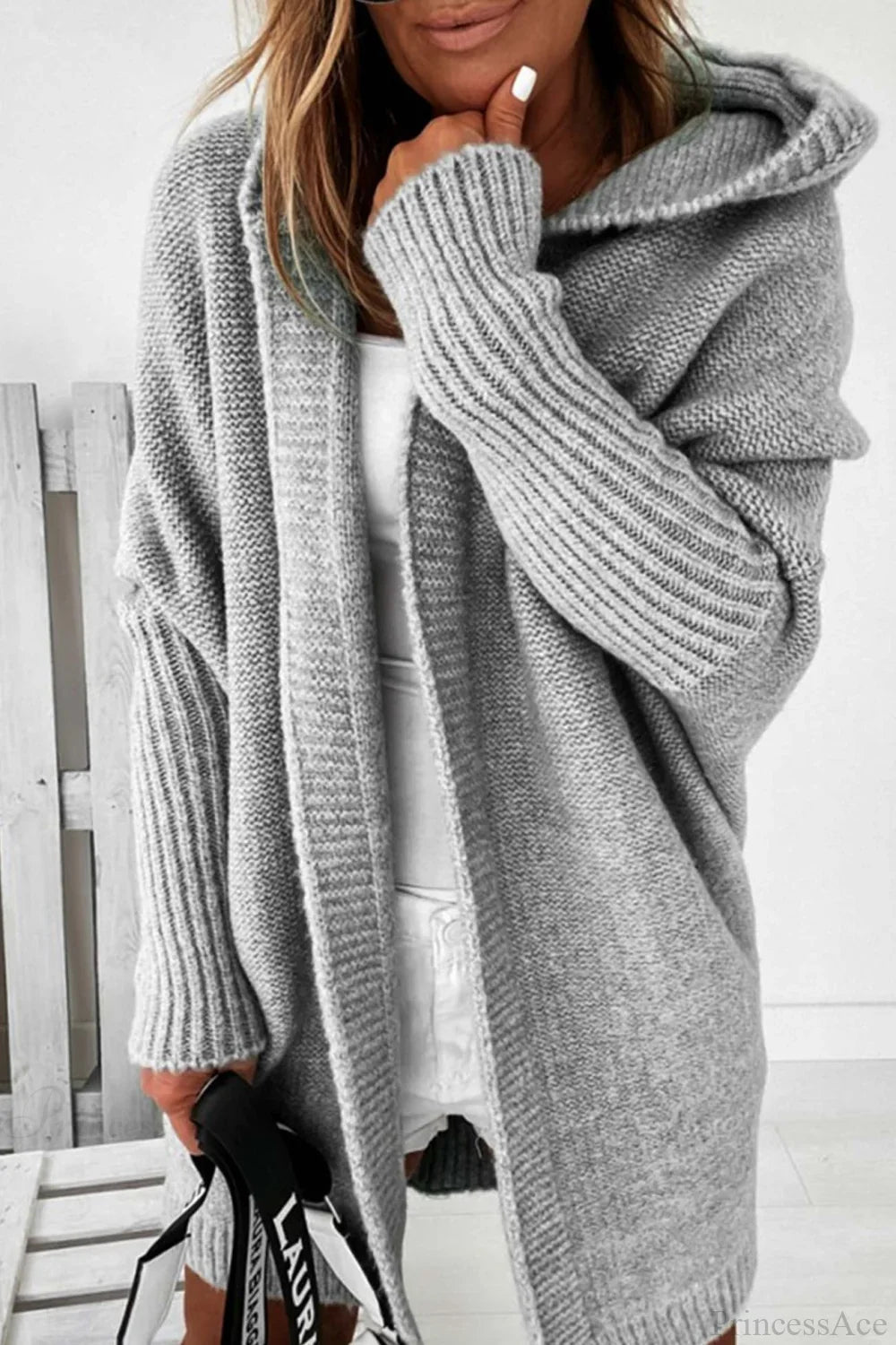 Lucia | Cardigan Donna Color Block in Maglia (NEED TO REMOVE WATERMARK)