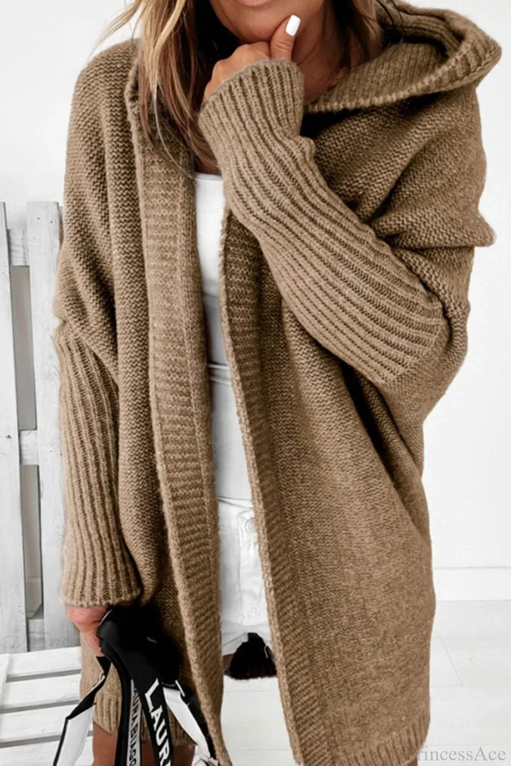 Lucia | Cardigan Donna Color Block in Maglia (NEED TO REMOVE WATERMARK)