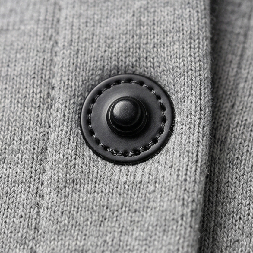 Cardigan donna lungo con cappuccio e bottoni