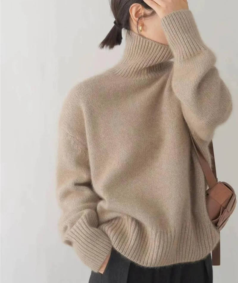 Sofia | Maglione Donna a Collo Alto