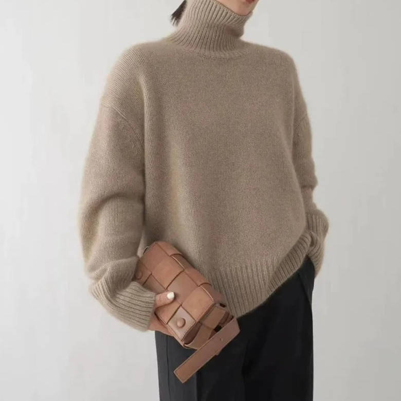 Sofia | Maglione Donna a Collo Alto