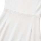 Abito midi donna con maniche in perle